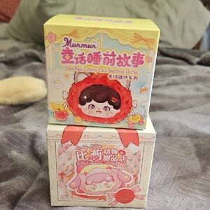 MunMun Fairy Tale Bedtime Stories Cute Character Box Set - Yellow & Pink